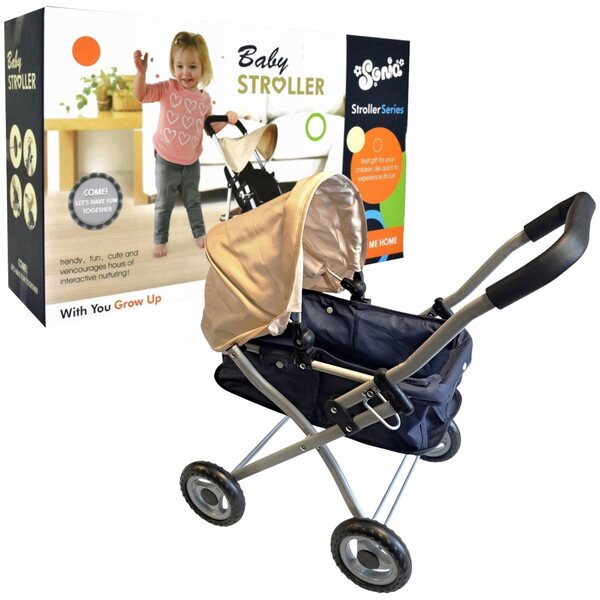 Pro Kids Sonia Deep Puppenwagen – leicht und sicher für Kinder ab 3 Jahren