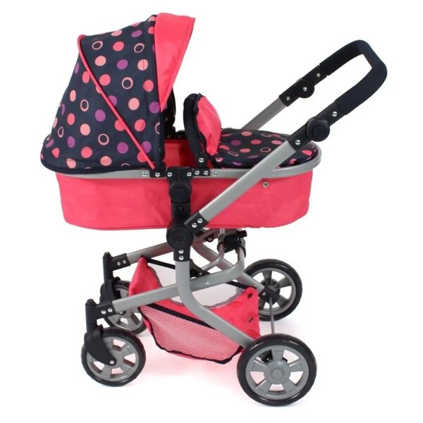 2 in 1 Bayer Chic MIKA Puppenwagen aus Metall und Stoff