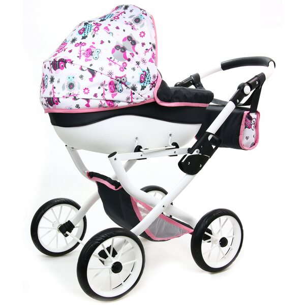 Luxus Trio Deep Kinderwagen für Puppen Raj Malucha Maja Graphite