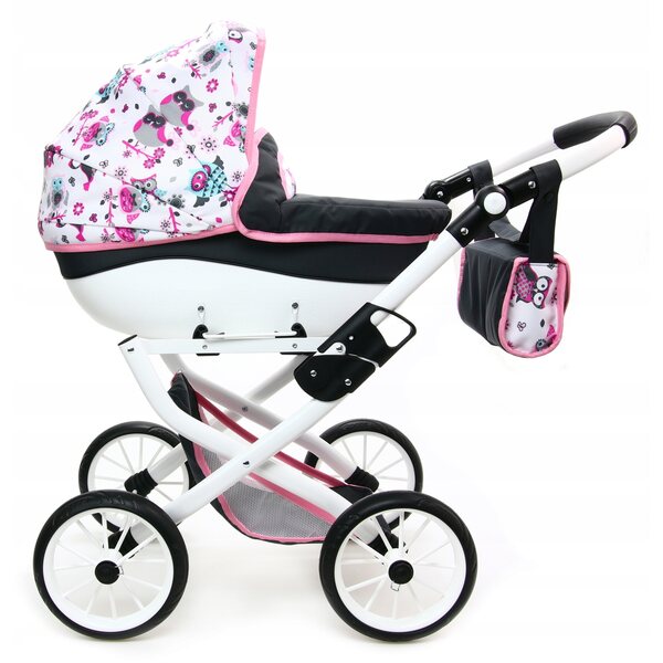 Luxus Trio Deep Kinderwagen für Puppen Raj Malucha Maja Graphite