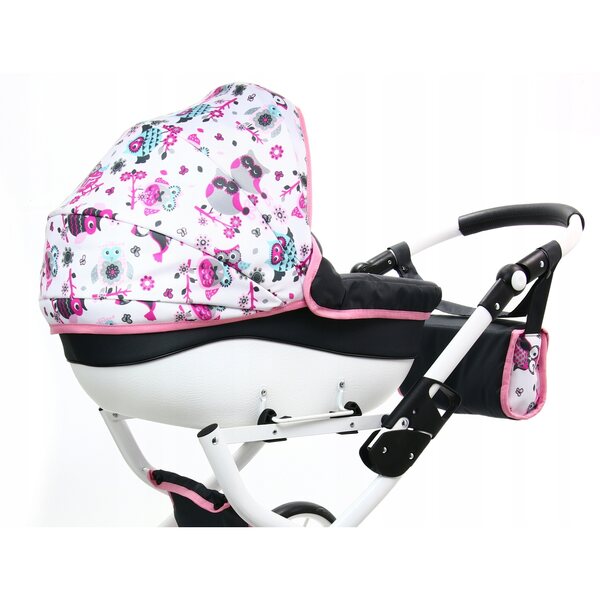 Luxus Trio Deep Kinderwagen für Puppen Raj Malucha Maja Graphite