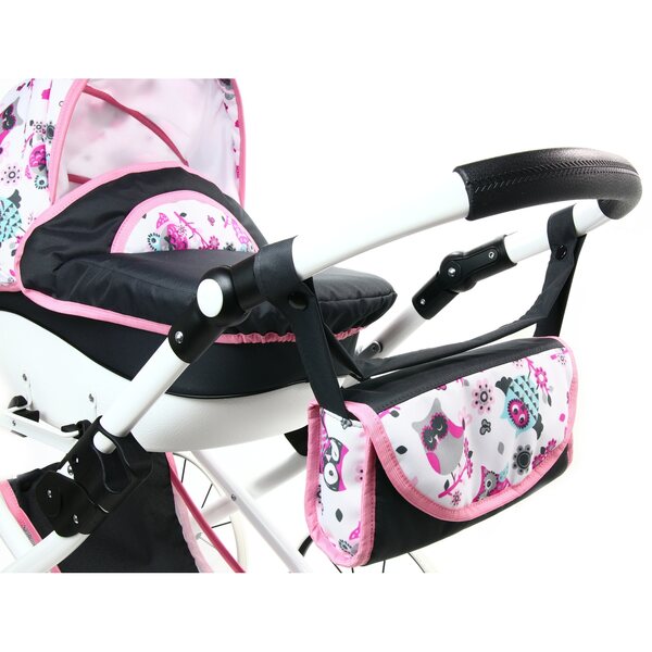 Luxus Trio Deep Kinderwagen für Puppen Raj Malucha Maja Graphite