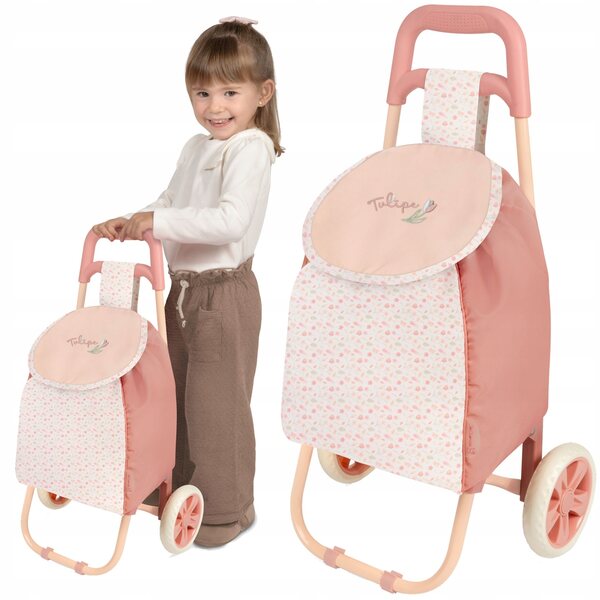 DeCuevas Toys 52074 faltbarer Trolley für Kinder mit leisen Rädern