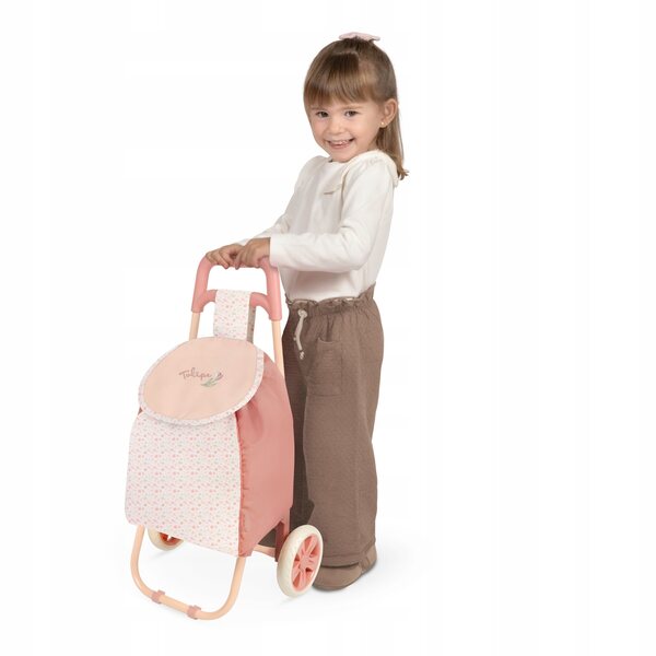 DeCuevas Toys 52074 faltbarer Trolley für Kinder mit leisen Rädern
