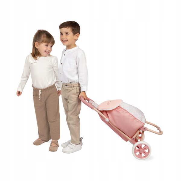 DeCuevas Toys 52074 faltbarer Trolley für Kinder mit leisen Rädern