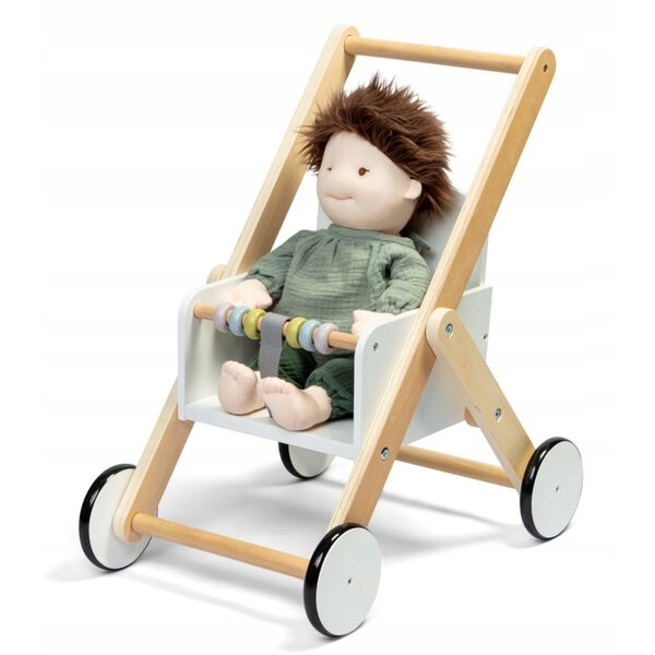 Astrup Puppenwagen aus Holz – skandinavischer Stil, sicher und langlebig