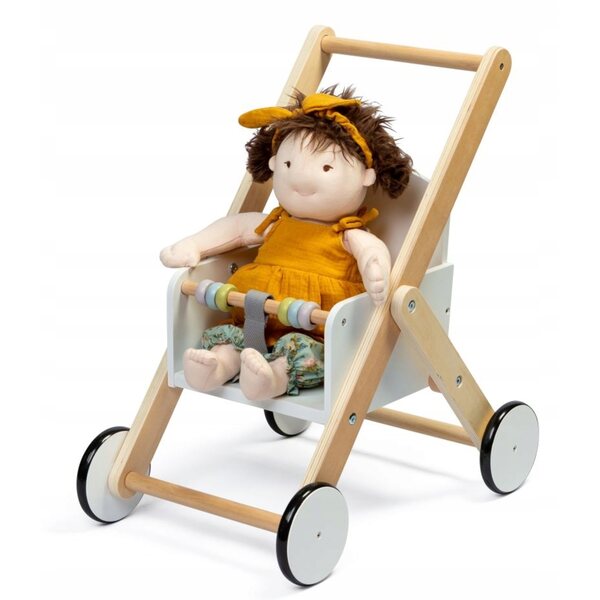 Astrup Puppenwagen aus Holz – skandinavischer Stil, sicher und langlebig