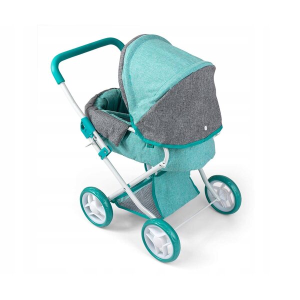 Tiefer Kinderwagen für Milly Mally Alice Mint Puppen: sicher und funktional