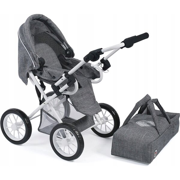 Bayer Chic 2000 Leni 2 in 1 Puppenwagen mit abnehmbarer Tasche