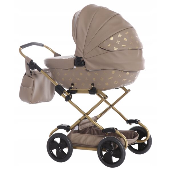 TAKO Imperial Mini beige poppenwagen, verstelbaar en resistent