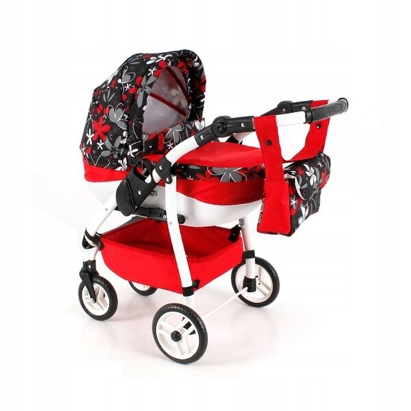 Adbor Lily Sport Puppenwagen mit farbigem Loom Bands-Set im Lieferumfang enthalten