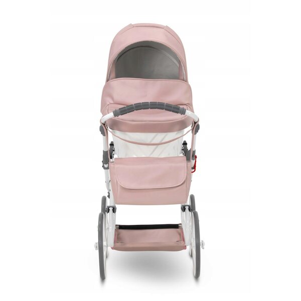 Kunert Rossie Pink Metalic Eco Puppenwagen – Eleganz und polnische Qualität