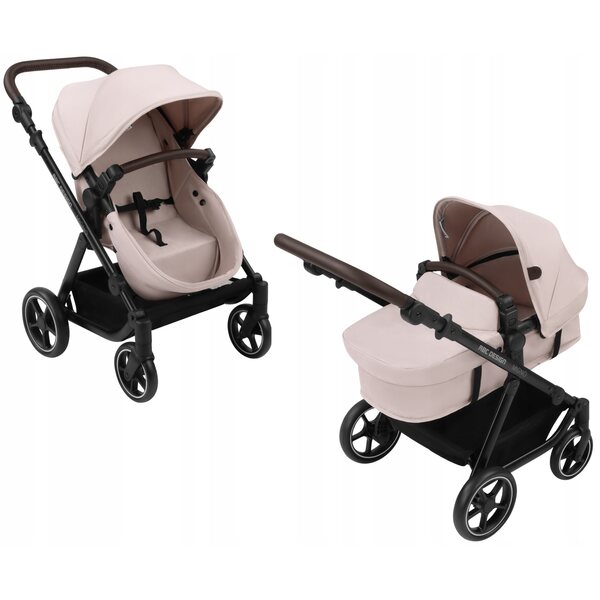 ABC Design Migno 2025 – 2-in-1 Puppenwagen mit verstellbarem Griff