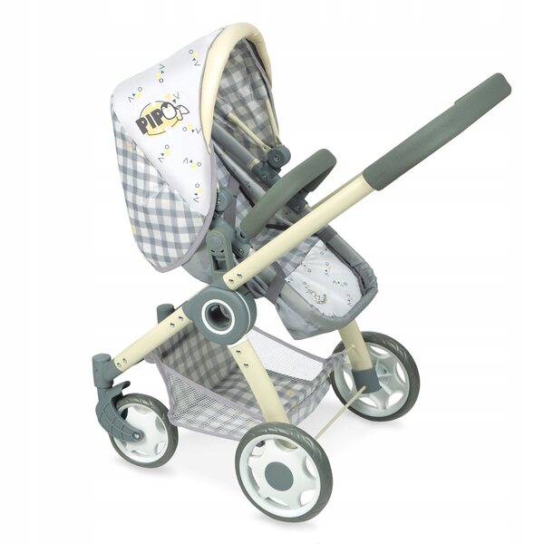 VITO 80547 DeCuevas 3-in-1-Puppenwagen mit Rucksack und Korb