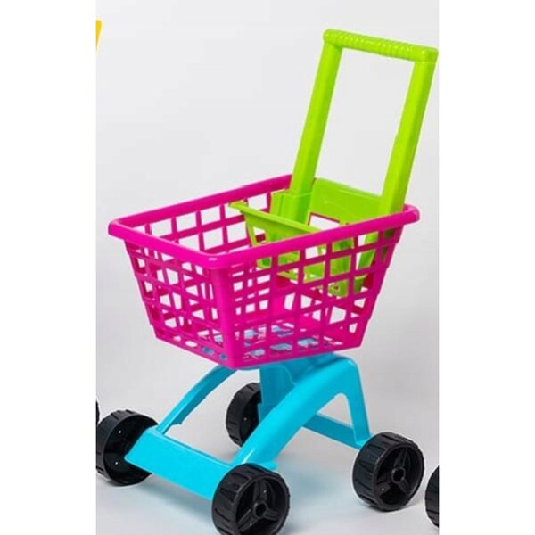 Bunter Spielzeugwagen aus Kunststoff für Kinder ab 18 Monaten, polnisches Produkt