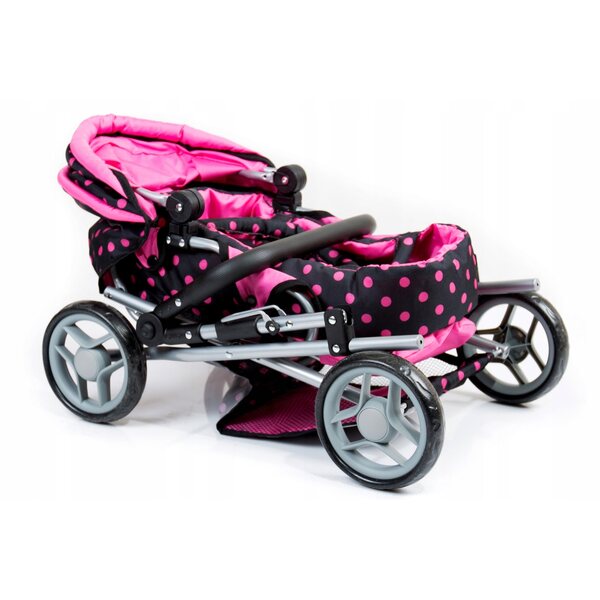 Doris 3in1 Puppenwagen: Gondel, Kinderwagen und Bett für Kinder ab 3 Jahren