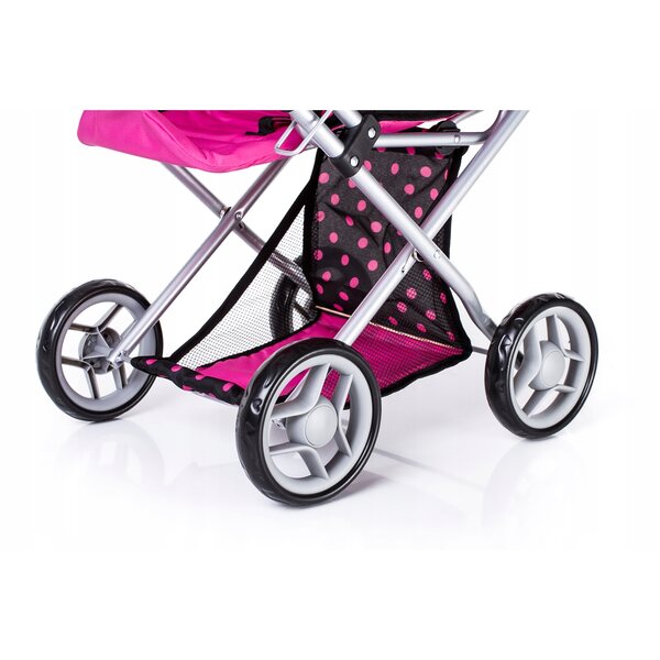 Doris 3in1 Puppenwagen: Gondel, Kinderwagen und Bett für Kinder ab 3 Jahren