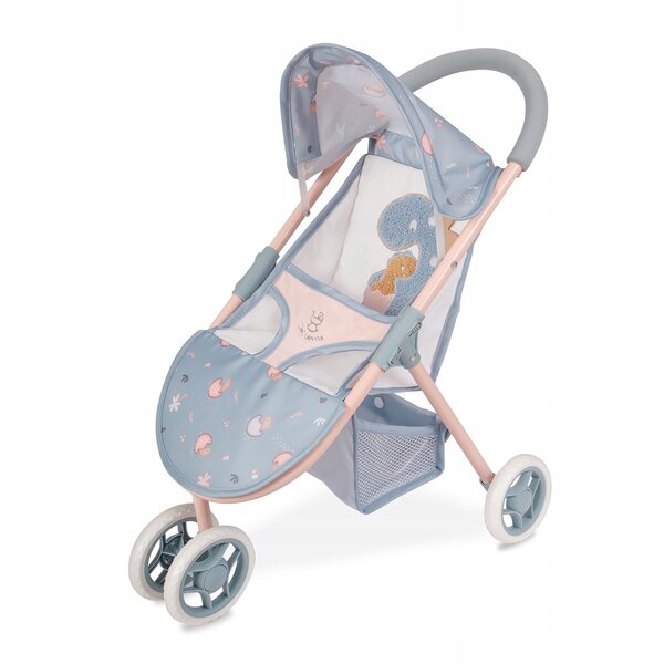 DeCuevas COCO 2024 Puppenwagen 55 cm mit Dino-Design für Kinder ab 3 Jahren