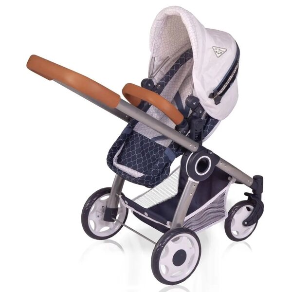 DeCuevas 80537 3-in-1-Klappwagen für Puppen mit Rucksack – TOP-Kollektion