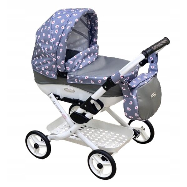 Adbor Lily Klassischer Puppenwagen, individuell anpassbar mit individueller Tasche und Farben