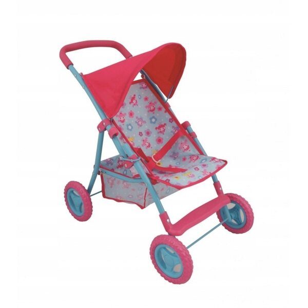 Schicker Kinderwagen für Puppen bis 56 cm – Deluxe Dolls World