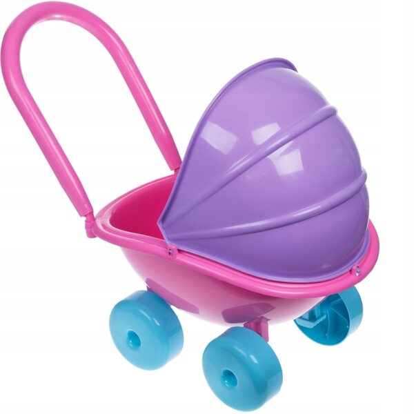 Giochi per Bambini: Passeggino Profondo per Bambole Dohany 5013 colorato e leggero