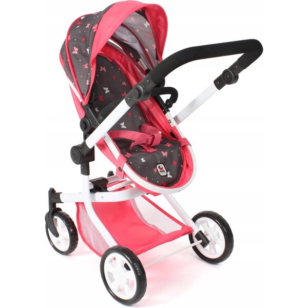 2 in 1 Kombi Mika Bayer Chic Puppenwagen mit verstellbarer Struktur