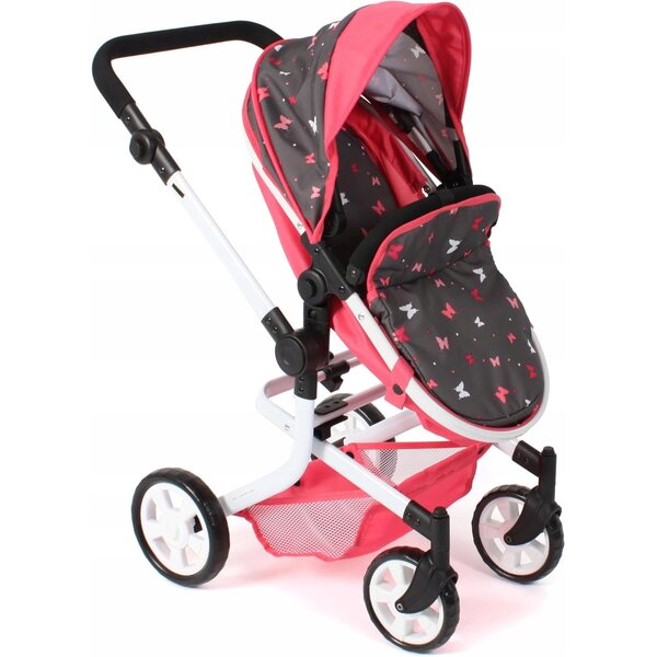 2 in 1 Kombi Mika Bayer Chic Puppenwagen mit verstellbarer Struktur