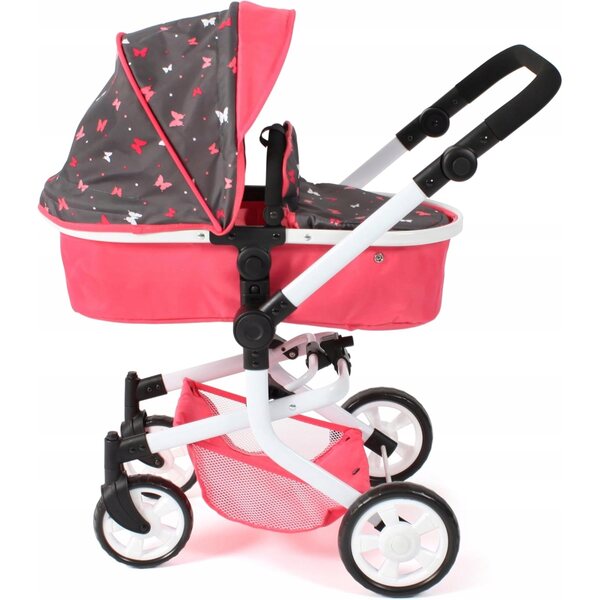 2 in 1 Kombi Mika Bayer Chic Puppenwagen mit verstellbarer Struktur