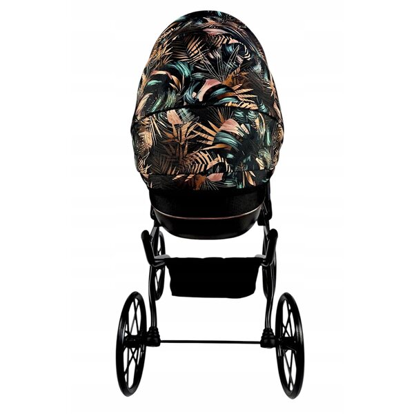 Tiefer Kinderwagen für Puppen KacBru Limited Edition im Retro-Stil