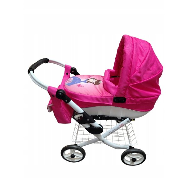 Adbor Lily Sport Puppenwagen mit Tasche und Korb LS-16