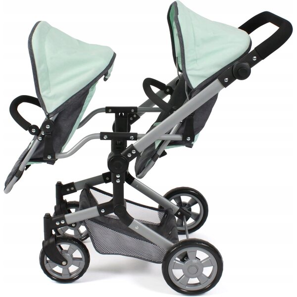 Bayer Chic 2000 Duo Melange – Verstellbarer Spielzeug-Kinderwagen für Puppen