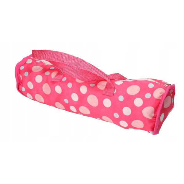 Klappbares Reisebett für Adar-Puppe mit rosa oder weißer Matratze und Tasche