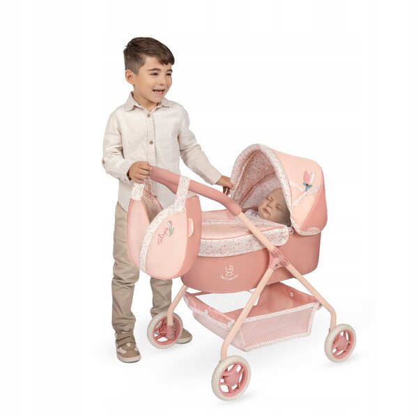 Passeggino profondo per bambole Tulipe My First DeCuevas Toys con accessori