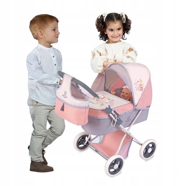LARA DE CUEVAS FUNNY faltbarer und leichter Puppenwagen für Kinder