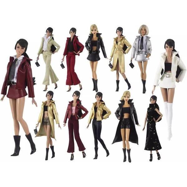 Set mit 4 Kleidungsstücken für eine 29,2 cm große Puppe – Jacke, Oberteil, Hose und Freizeitstiefel