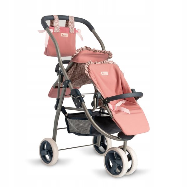 Martina ASI Doppelkinderwagen für Puppen mit elegantem und sicherem Design