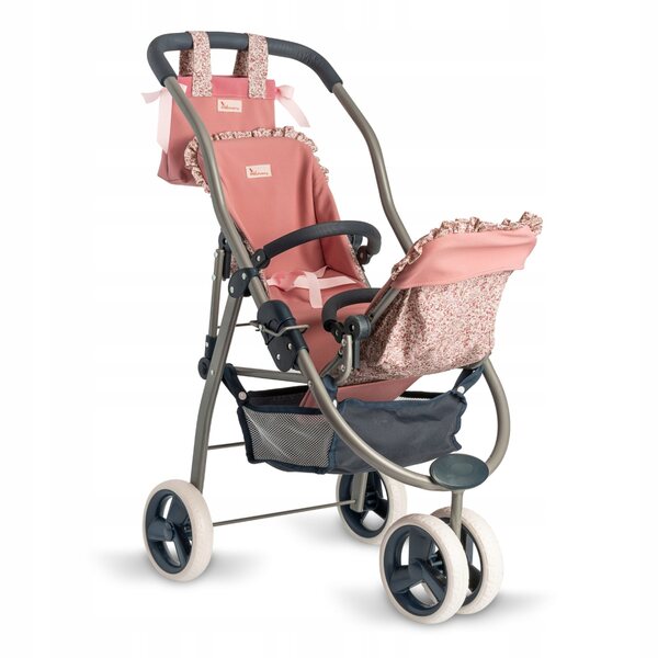Martina ASI Doppelkinderwagen für Puppen mit elegantem und sicherem Design