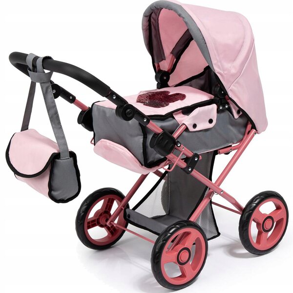 Bayer Design 2 in 1 Spielzeugkinderwagen mit Gondel und Puppentasche