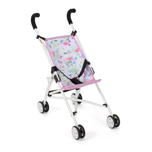 Bayer Chic Mini Buggy Puppenwagen mit Blumenmuster
