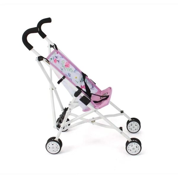Bayer Chic Mini Buggy Puppenwagen mit Blumenmuster