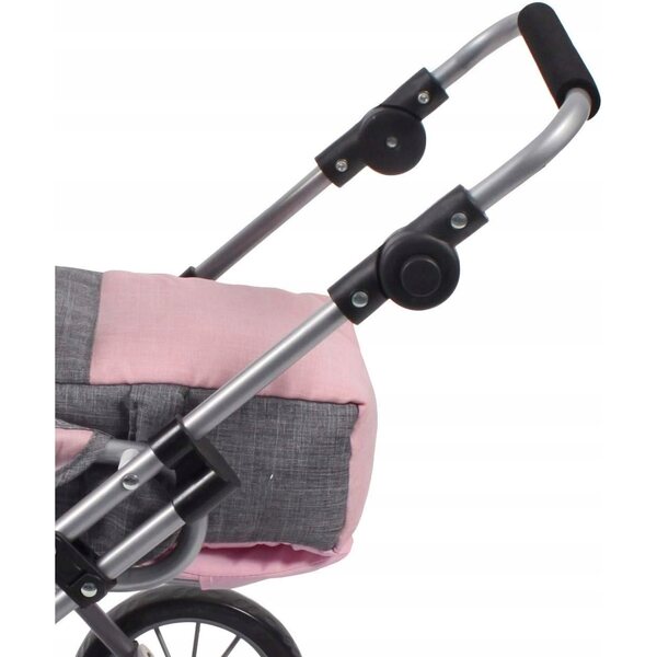 Großer 2 in 1 Bayer Chic 2000 Leni Puppenwagen mit Gondel- und Kinderwagenfunktion