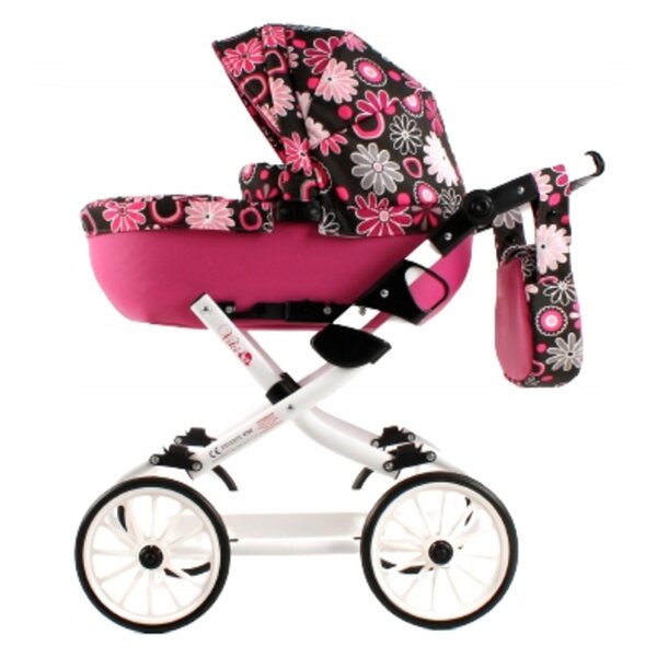 Adbor Viki faltbarer Puppenwagen mit Tasche, Farbe Vi-02