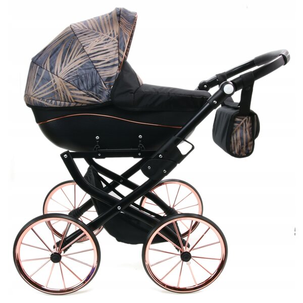 Tiefer Puppenwagen Raj Malucha Maja Exclusiv in der Farbe Copper Leaf