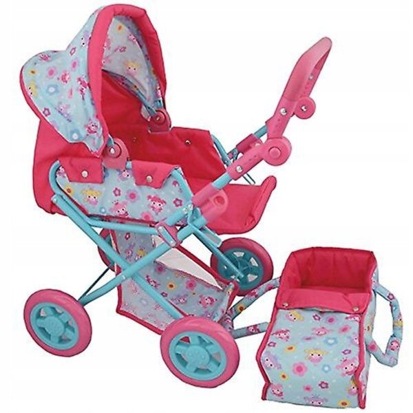 Gondelwagen für Puppen bis 46 cm mit Puppenhalter Deluxe Dolls World