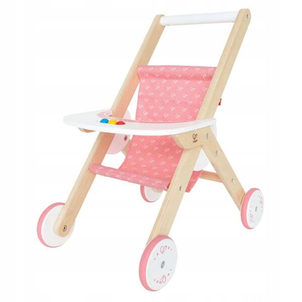 Hape E3603 Puppenwagen aus Holz – sicheres und klassisches Spielzeug