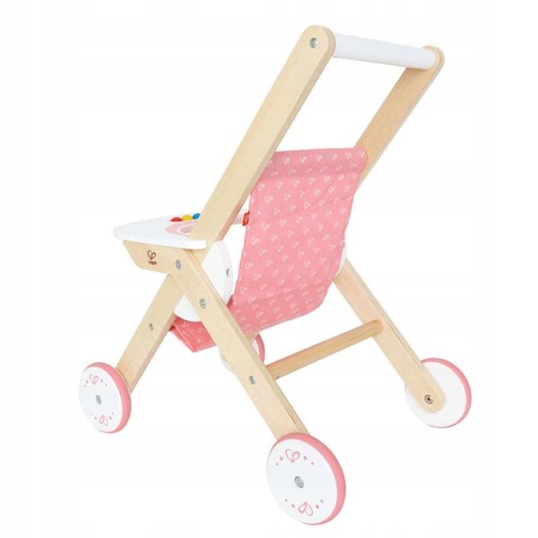 Hape E3603 Puppenwagen aus Holz – sicheres und klassisches Spielzeug