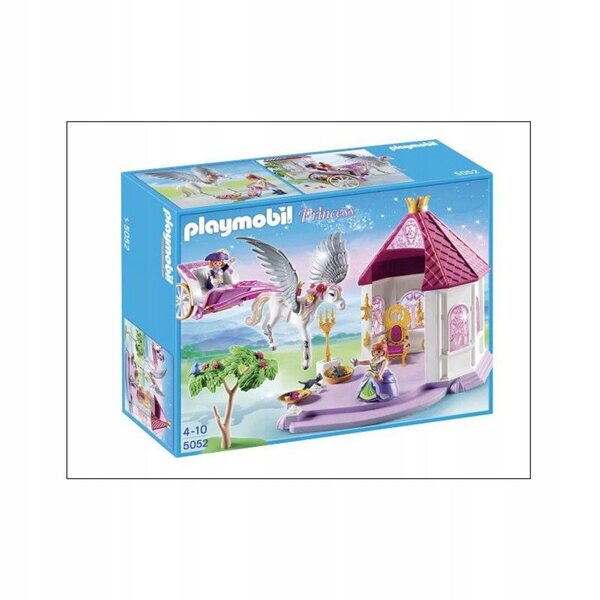 Playmobil Königskutsche mit Pegasus und Pavillon – Prinzessinnen-Spielset 4+