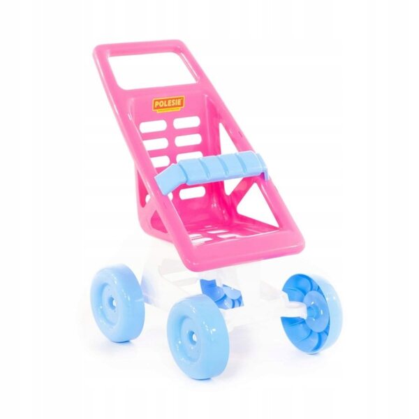 Puppenwagen Keti I mit vier großen Rädern, ideal zum Spazierengehen