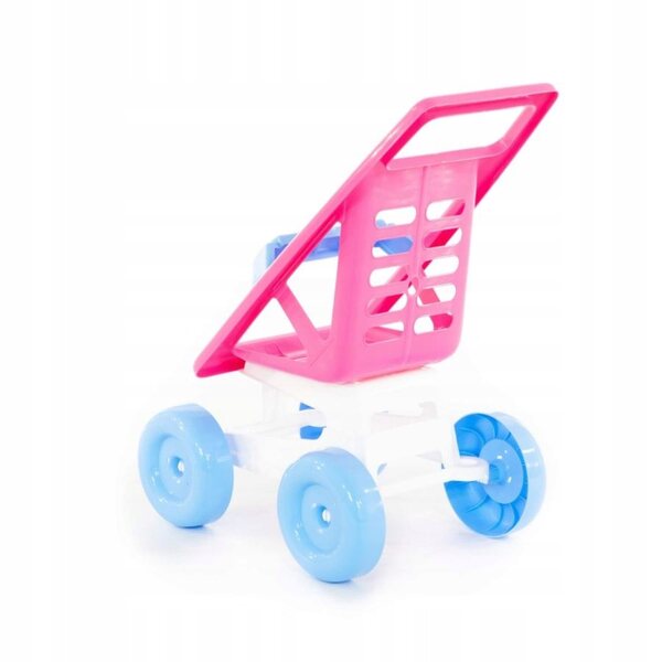 Puppenwagen Keti I mit vier großen Rädern, ideal zum Spazierengehen